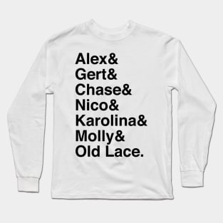 Runaways Characters Long Sleeve T-Shirt